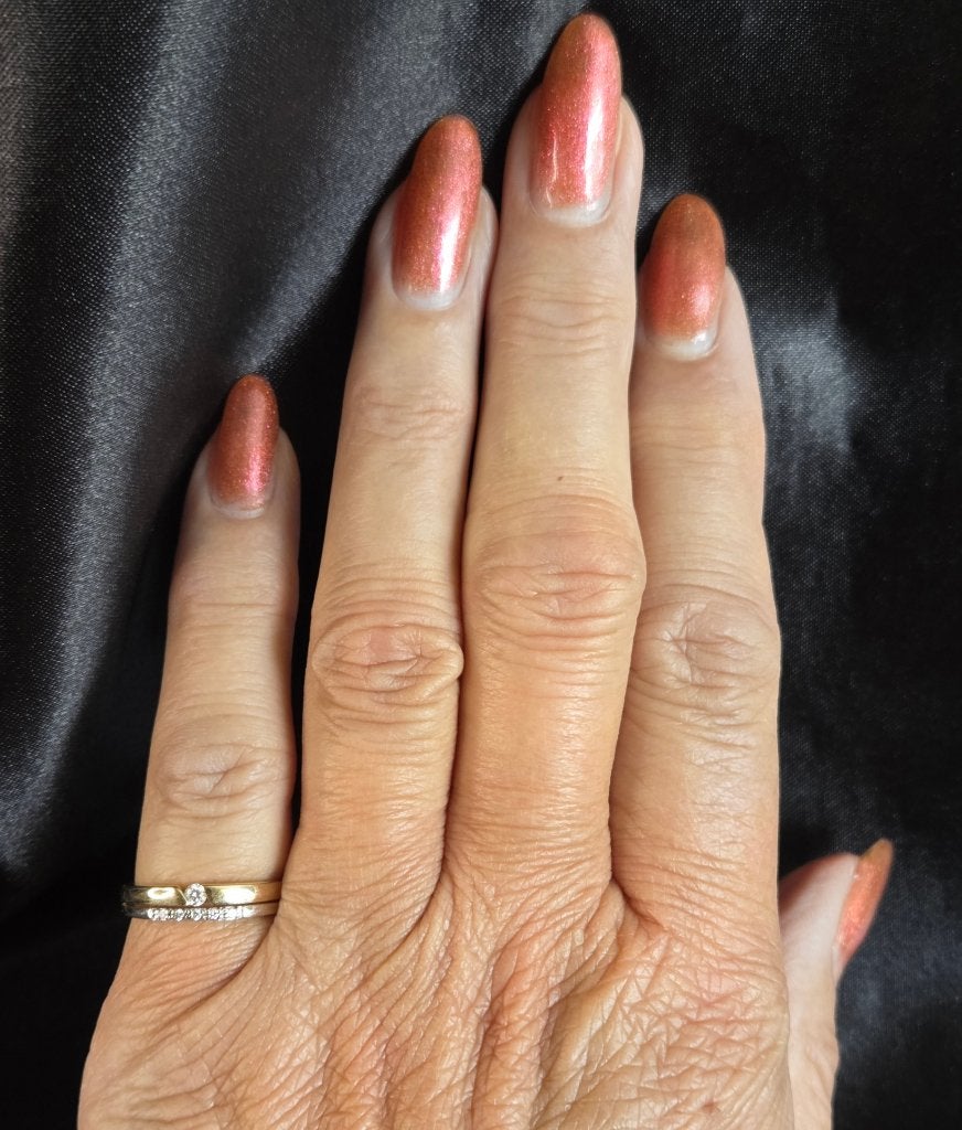 Gouden Vintage bi-color ring diamant.Ca: 0.10 ct.2026/404, ., Ophalen of Verzenden, ., Met edelsteen