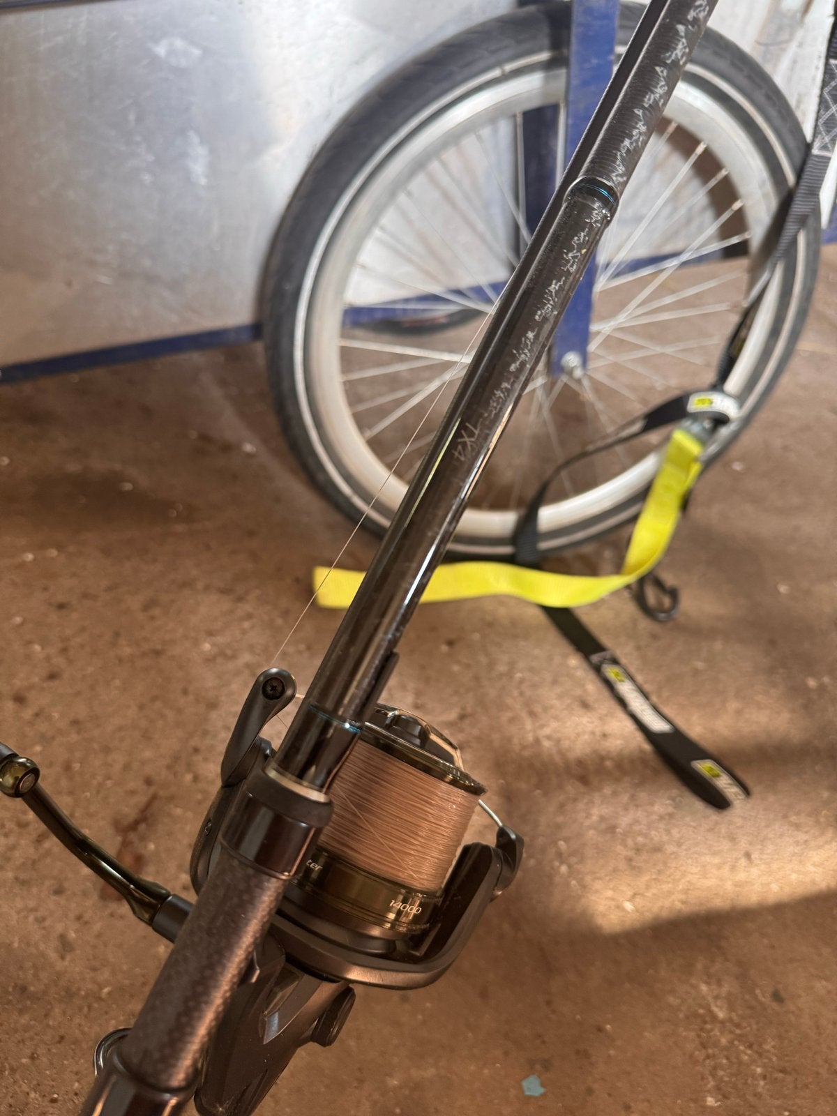 Shimano TX4 2.75lbs Hengel - Zo goed als nieuw, Watersport en Boten, Ophalen of Verzenden, Zo goed als nieuw, Werphengel