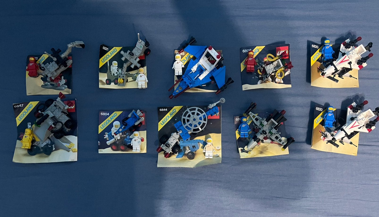 Diverse Classic Lego Space Sets, Gebruikt, Inclusief instructies, Lego, Ophalen of Verzenden
