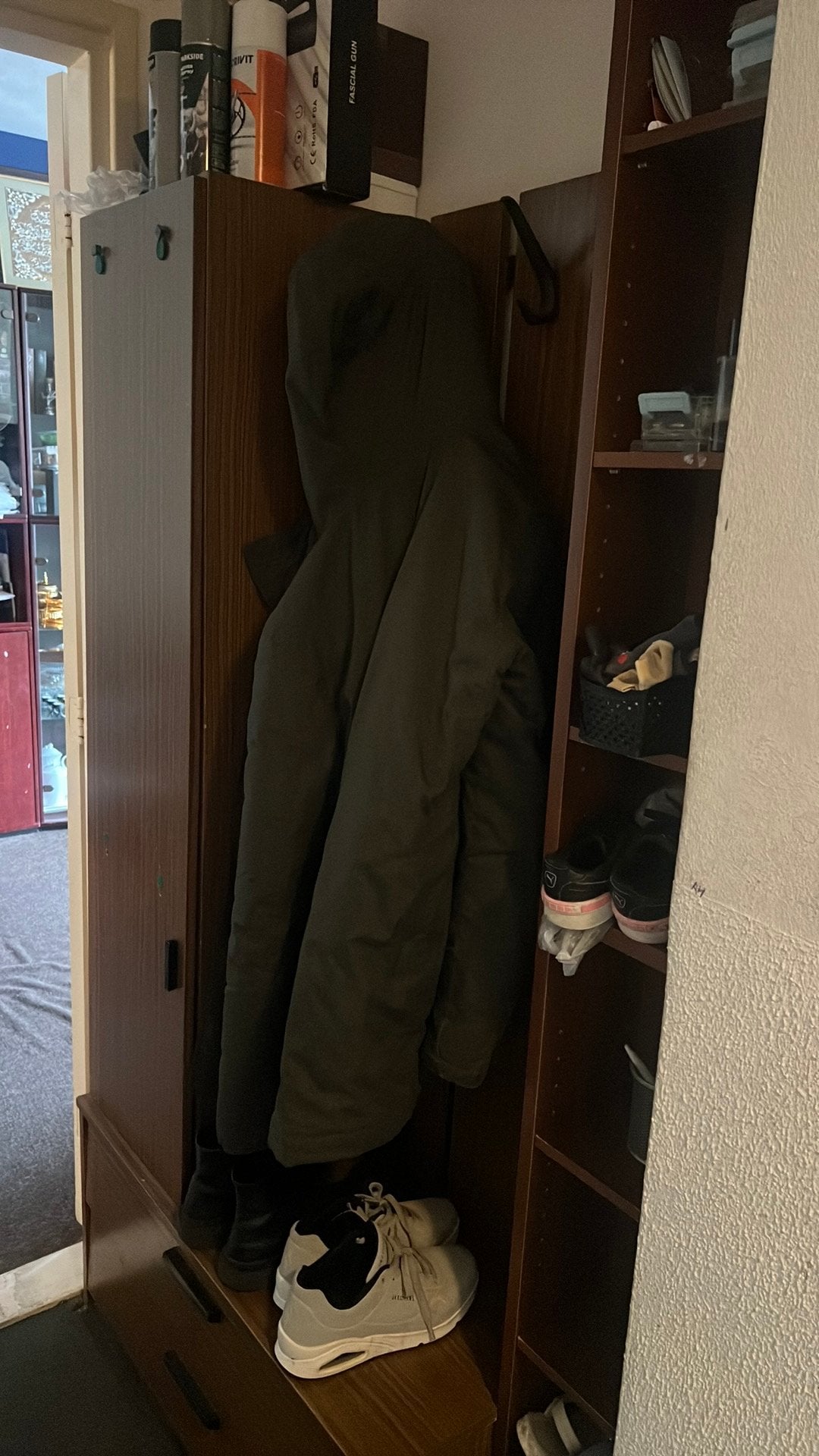 Schoenenkast opknapper, Ophalen, Gebruikt