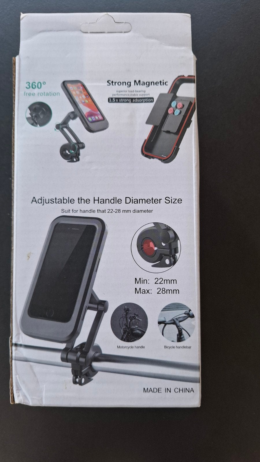 Waterdichte Smartphonehouder voor Fiets/Scooter/Motor Nieuw, Ophalen of Verzenden, Nieuw, Fiets