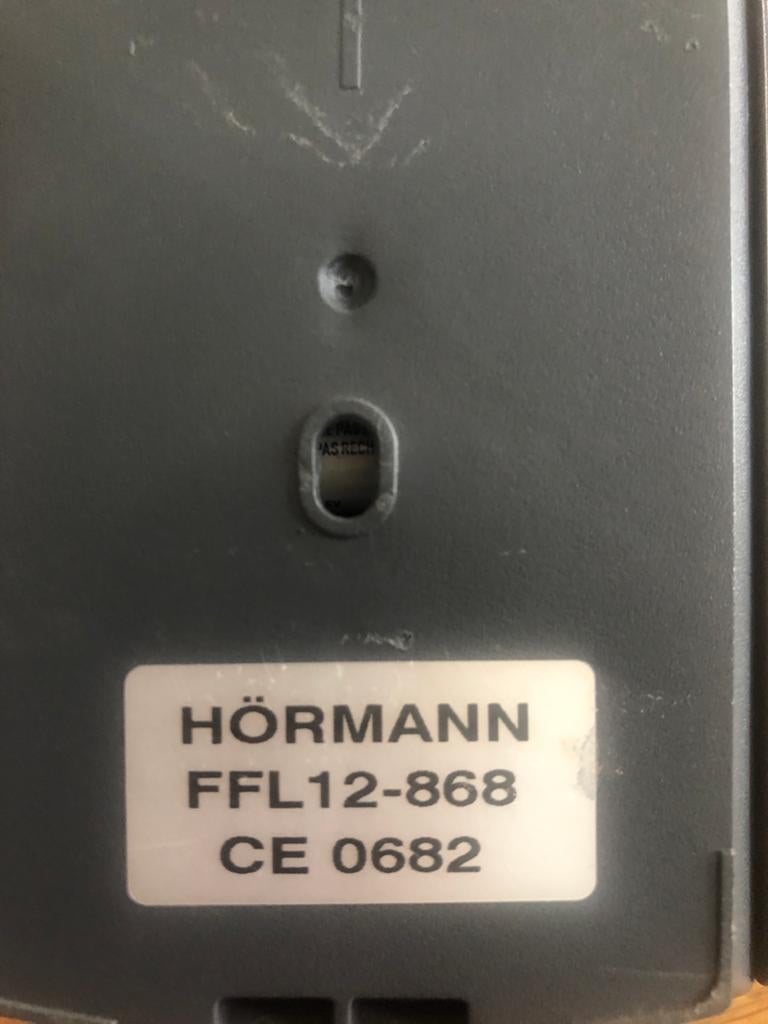 HÖRMANN FFL12-868 vingerscan Schakelaar voor Garagedeur, Ophalen of Verzenden, Gebruikt, Schakelaar