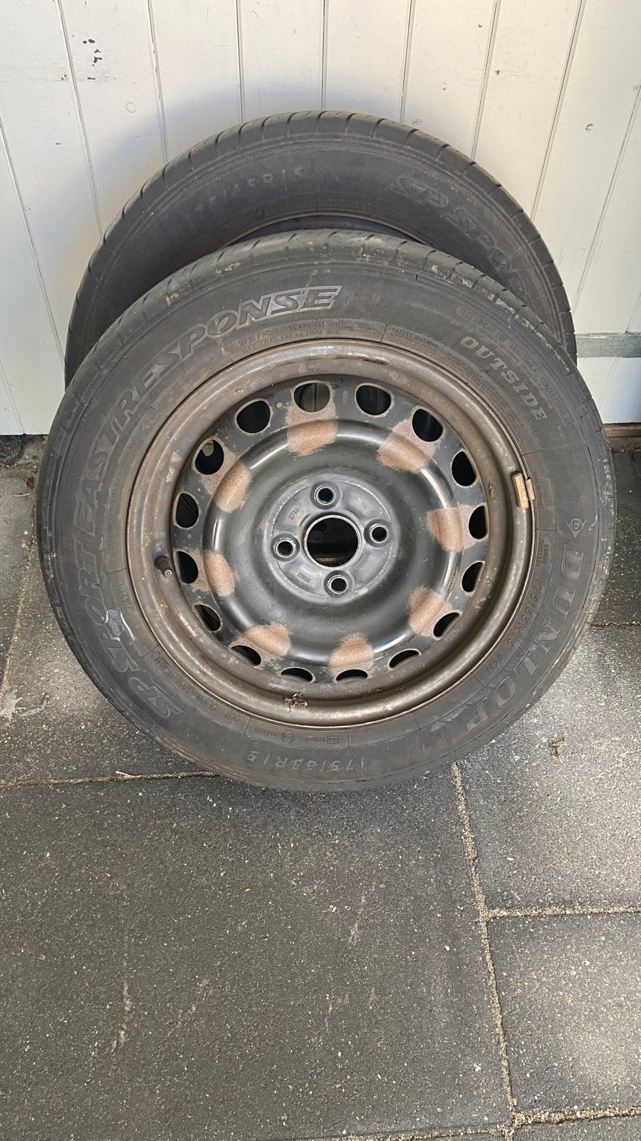 Velgenset Toyota Yaris hybrid 3, Ophalen, Gebruikt