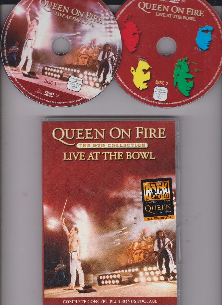 Queen On Fire - Live at the bowl., Alle leeftijden, Verzenden, Zo goed als nieuw
