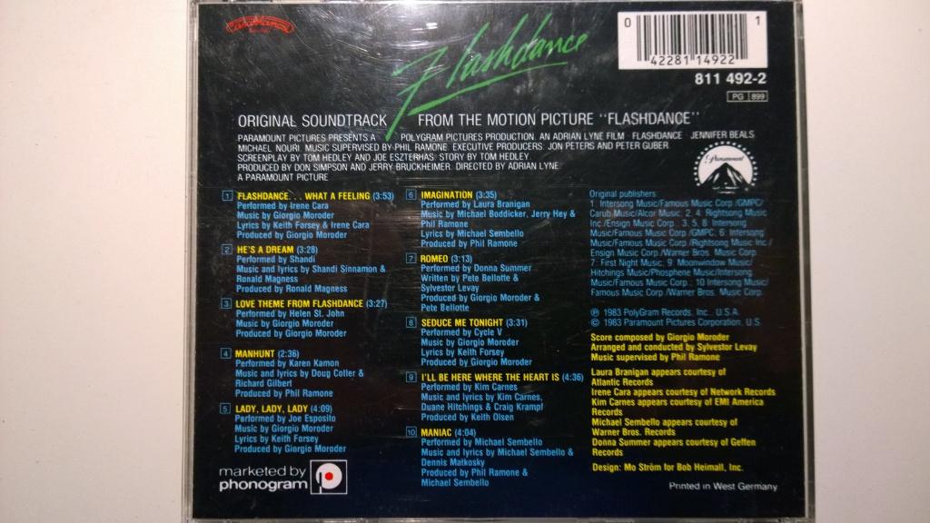 Flashdance (Original Soundtrack From The Motion Picture), Ophalen of Verzenden, Zo goed als nieuw