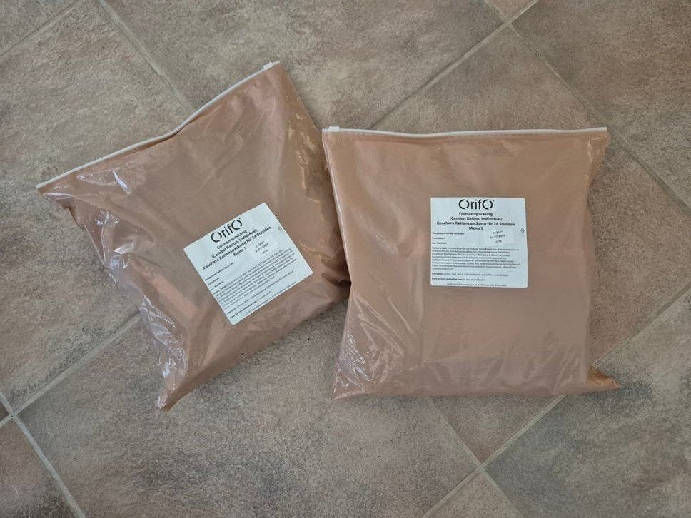 Origineel Duits Kosher MRE (Militair Rantsoen) - Orifo, Ophalen of Verzenden, Nieuw