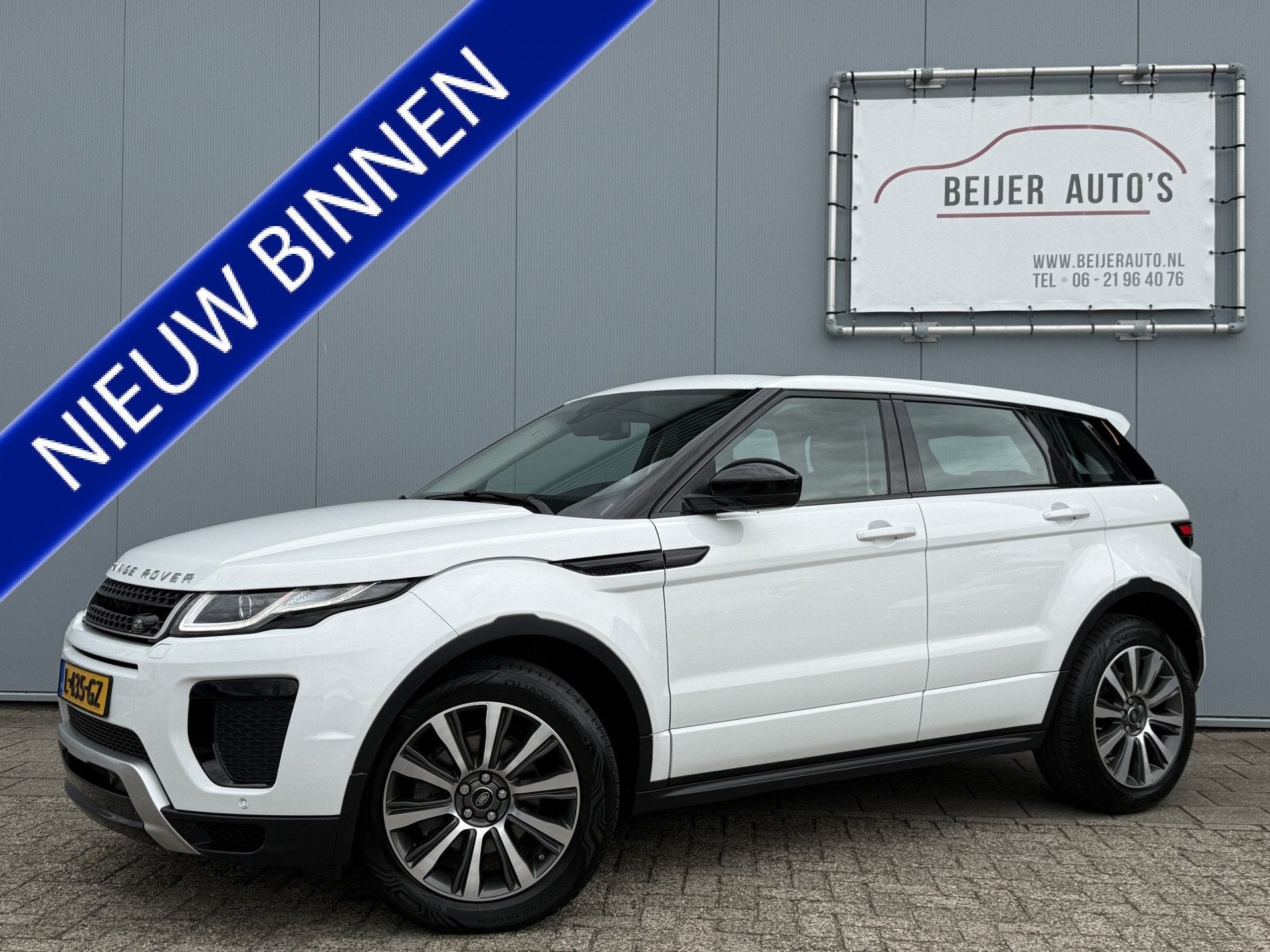 Land Rover Range Rover Evoque 2.0 Si4 HSE Automaat Panoramad, Automaat, Euro 6, 4 cilinders, Wit