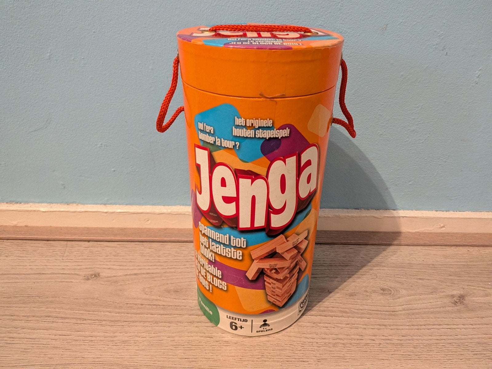 Doos vol met Jenga, Ophalen of Verzenden, Gebruikt