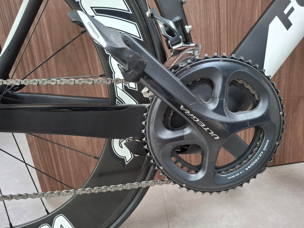 Fondriest TFV carbon triathlon/tijdrijfiets, Fietsen en Brommers, Fietsen | Racefietsen, 28 inch, Carbon, Zo goed als nieuw, 57 tot 61 cm