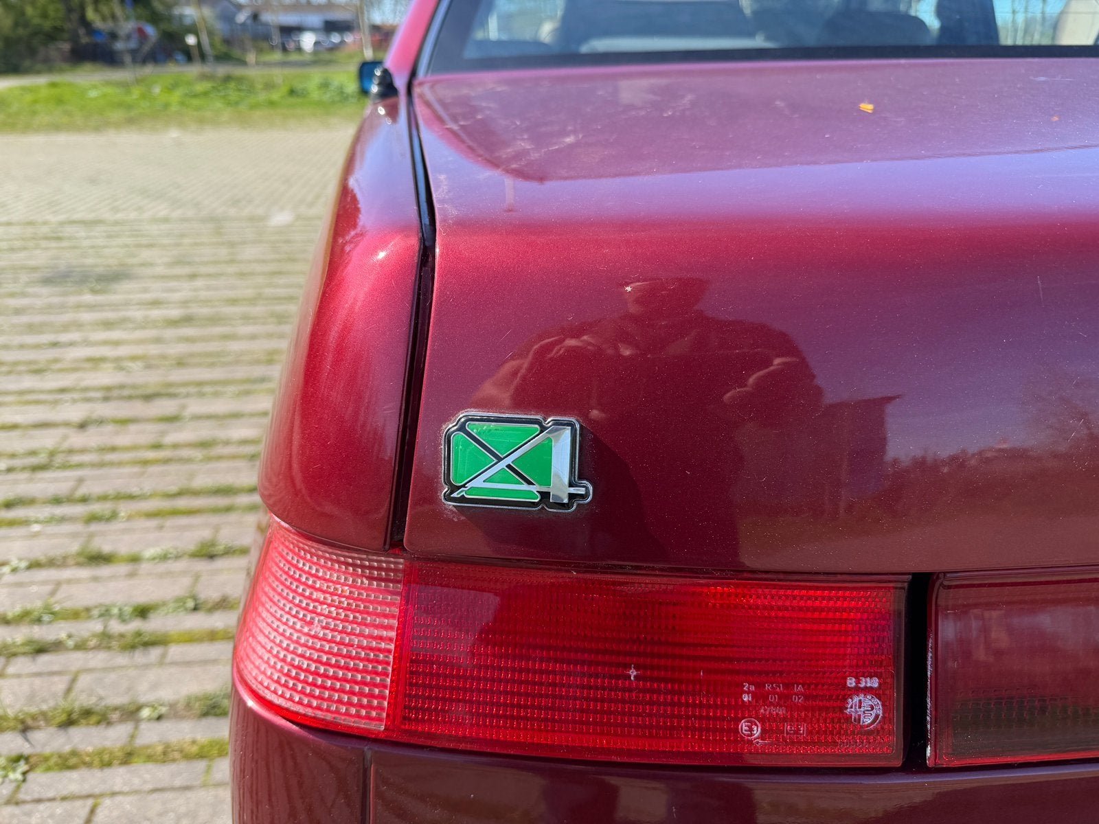 Alfa Romeo 164 3.0 Q4 4WD 1996 Rood, foto 6