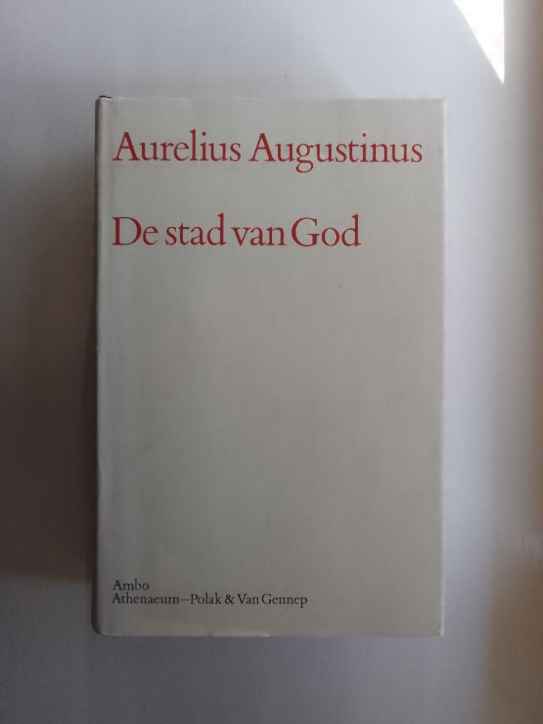 De stad van God - Aurelius Augustinus, Boeken, Gelezen, Christendom | Protestants, Ophalen of Verzenden, Aurelius Augustinus