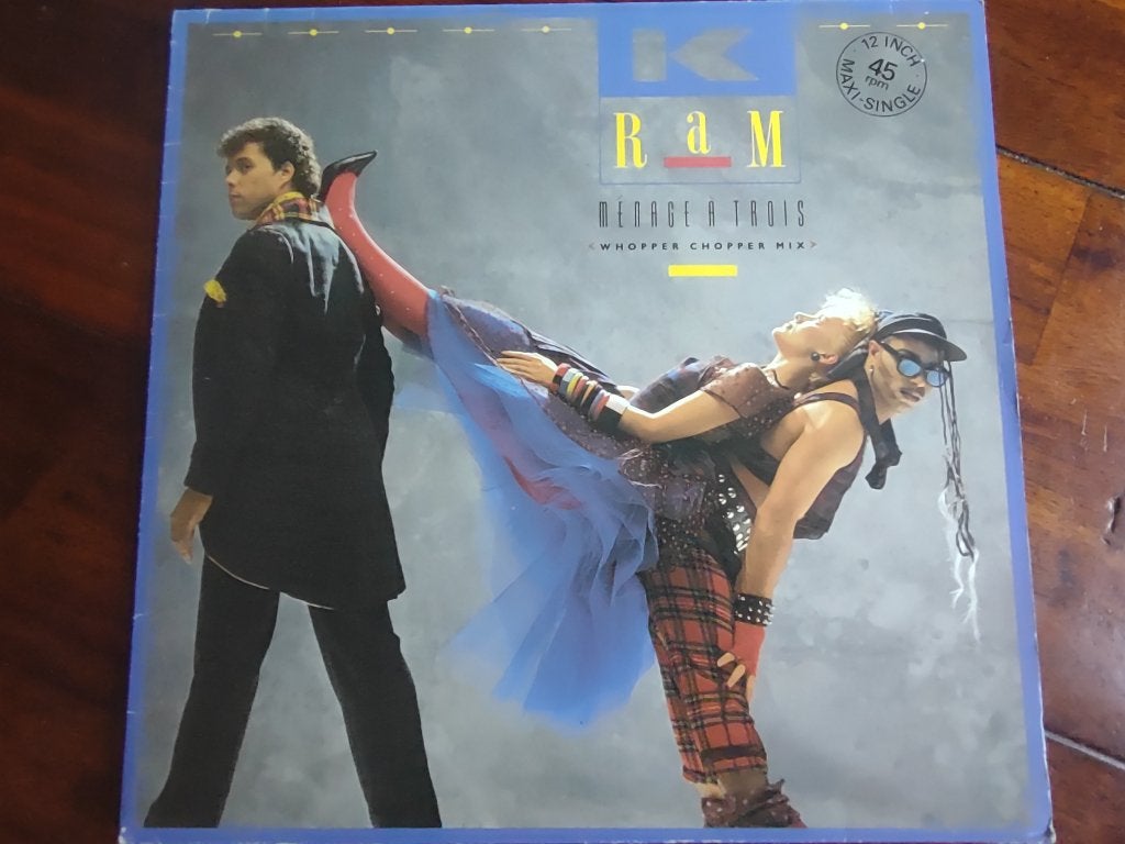Maxi single - K-Ram - Ménage a trois, Ophalen of Verzenden, Zo goed als nieuw, R&B en Soul