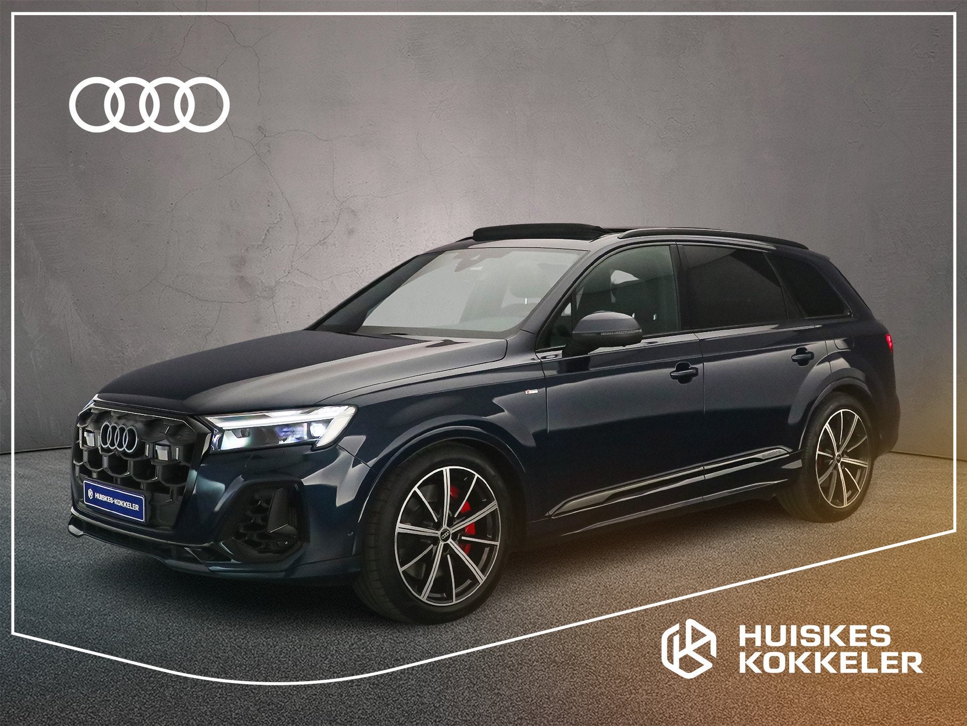 Audi Q7, Auto's, Audi, Automaat, Euro 6, Blauw, 2800 kg