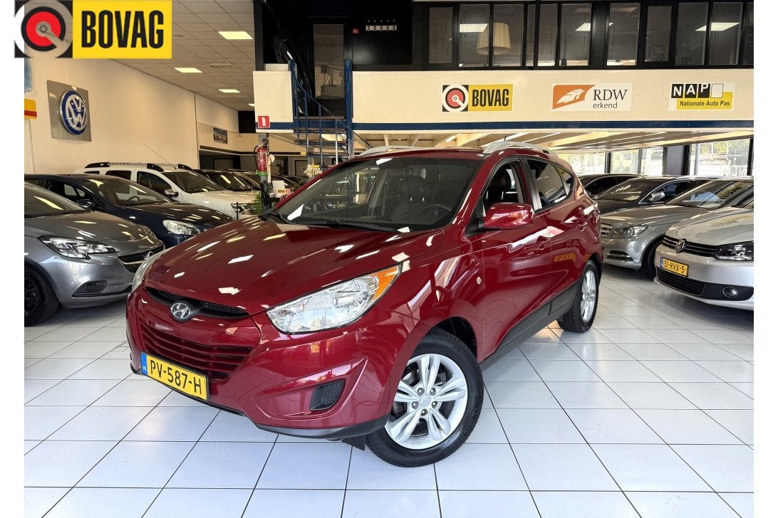 Hyundai TUCSON Bovag Garantie Automaat, Auto's, Automaat, Euro 5, 4 cilinders, Leder en Stof