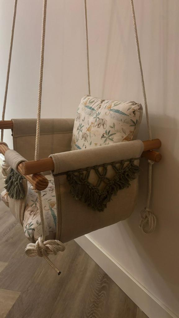Handgemaakte babyschommel, Ophalen, Nieuw, Overige typen