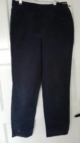 Michèle broek 40K donkerblauw, Maat 38/40 (M), Blauw, Ophalen of Verzenden, Zo goed als nieuw