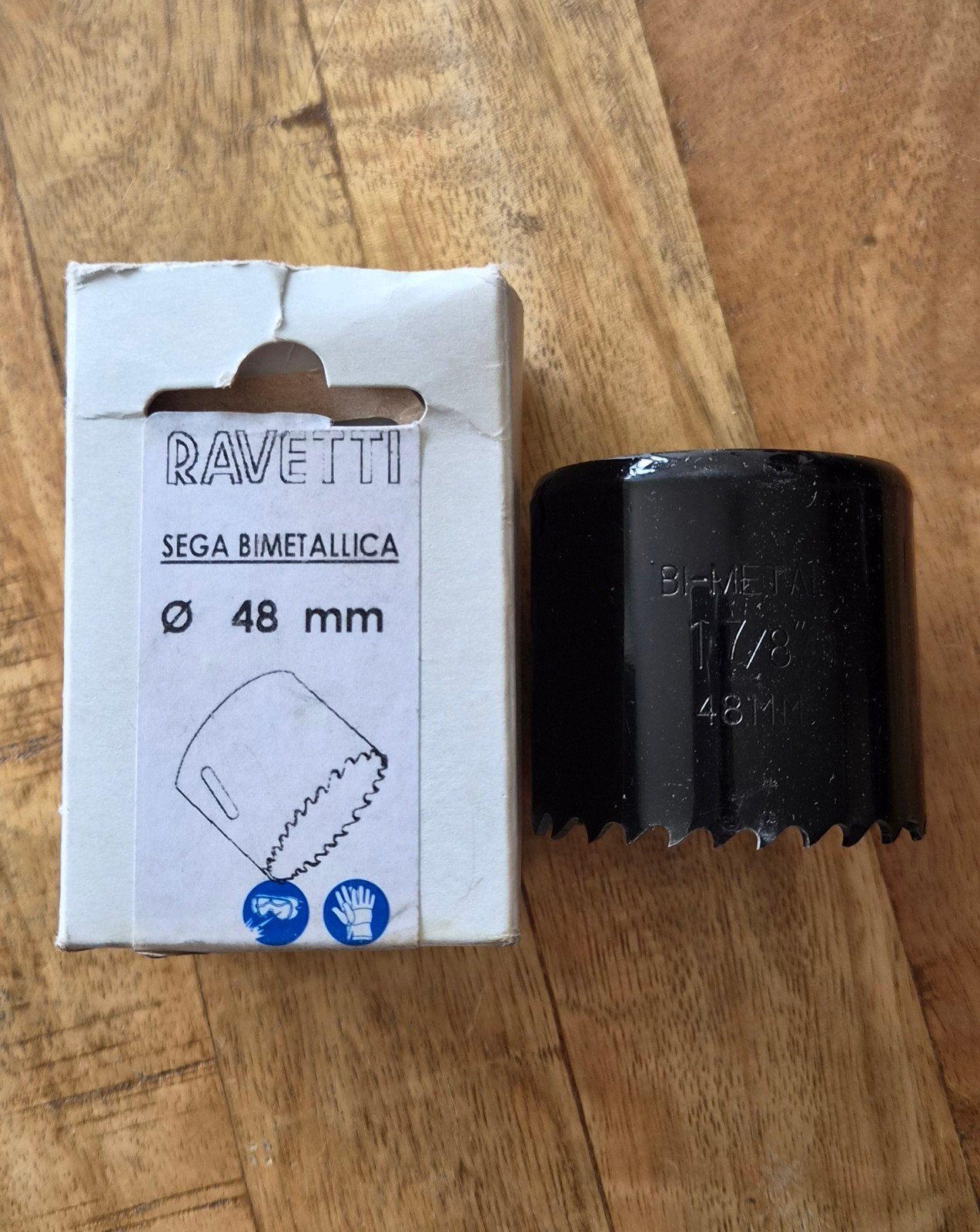 Ravetti Bi-metaal Gatenzaag 48mm, Ophalen of Verzenden, Nieuw