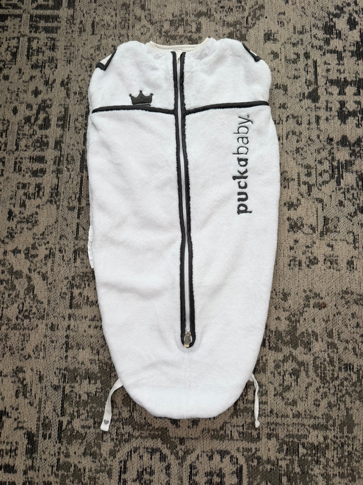 *** Puckababy mini teddy wit ***, Kinderen en Baby's, Puckababy, Ophalen of Verzenden, Zo goed als nieuw, Slaapzak