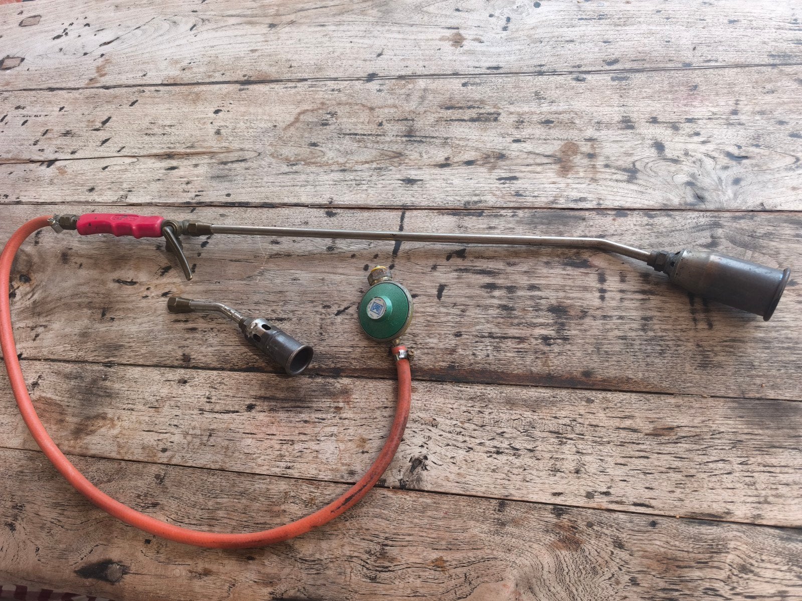 Brander voor gasfles - lang en kort model, Ophalen of Verzenden