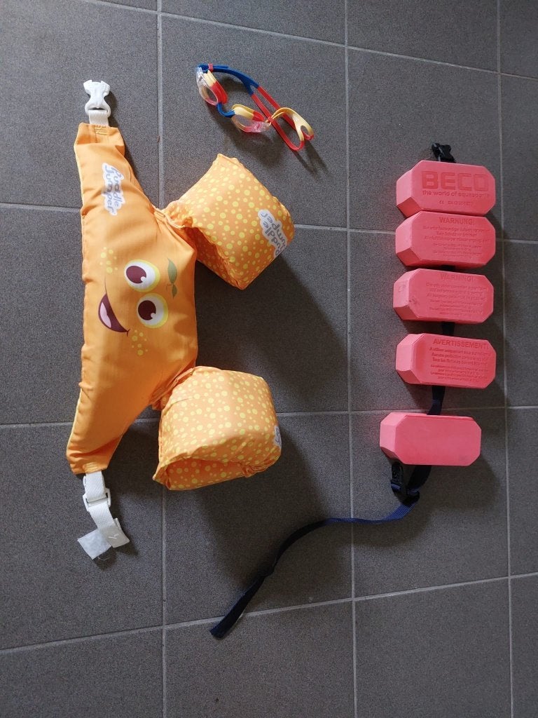Beco zwemgordel  en puddle jumper, Jongen of Meisje, One size, Ophalen of Verzenden, Zo goed als nieuw