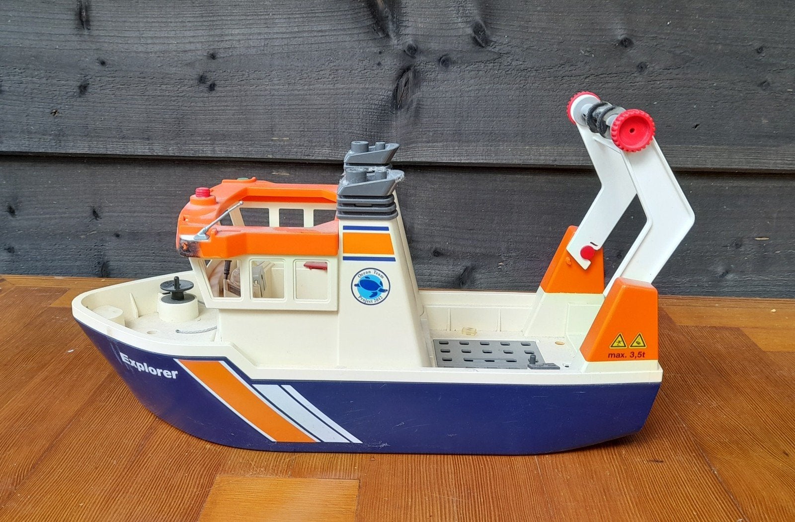Playmobil - expeditieschip setnummer 4469, Kinderen en Baby's, Speelgoed | Playmobil, Ophalen of Verzenden, Gebruikt