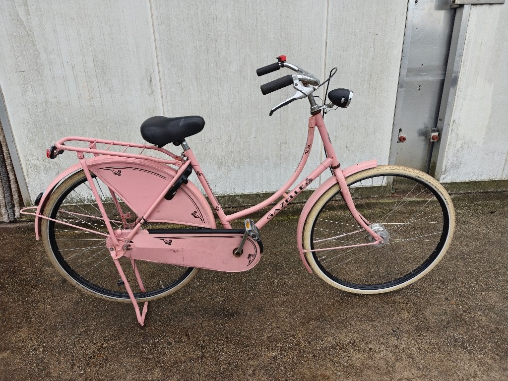 omafiets gazelle basic rose, Ophalen, Terugtraprem, Gebruikt, 50 tot 53 cm