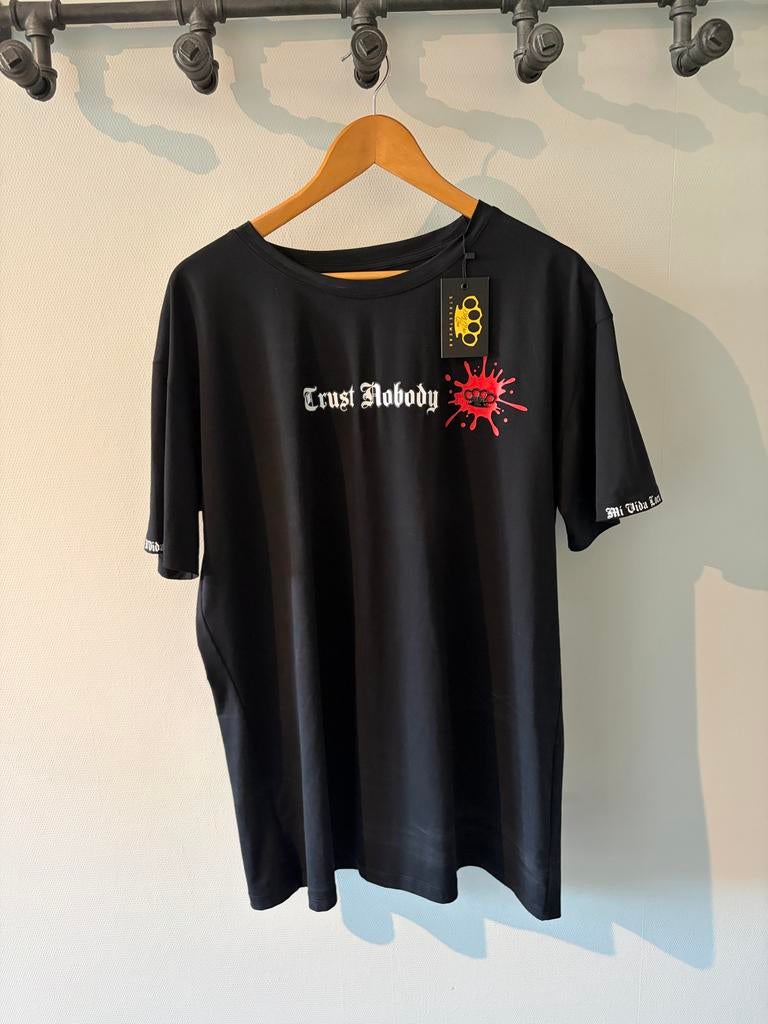 Mi Vida Loca Streetwear T-shirt 4XL / NIEUW!, Ophalen of Verzenden, Nieuw, Overige maten, Zwart