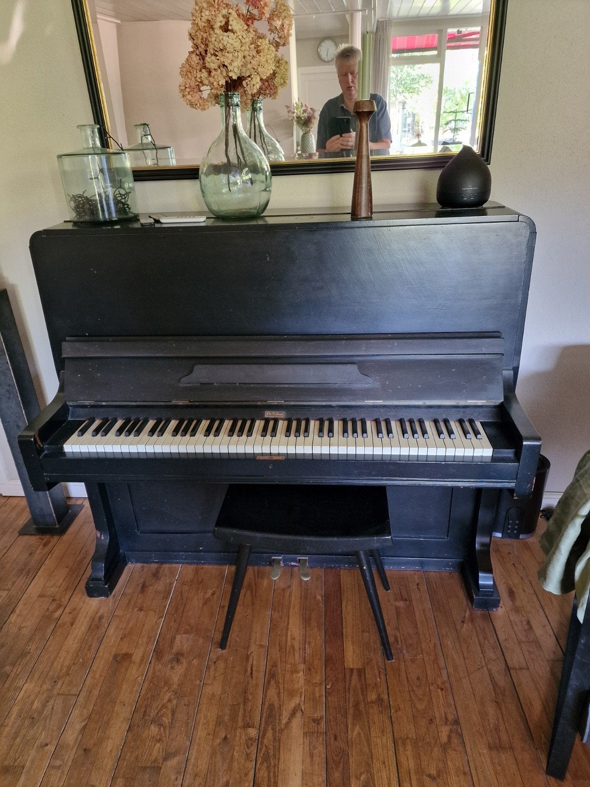 piano, Ophalen, Gebruikt, Zwart