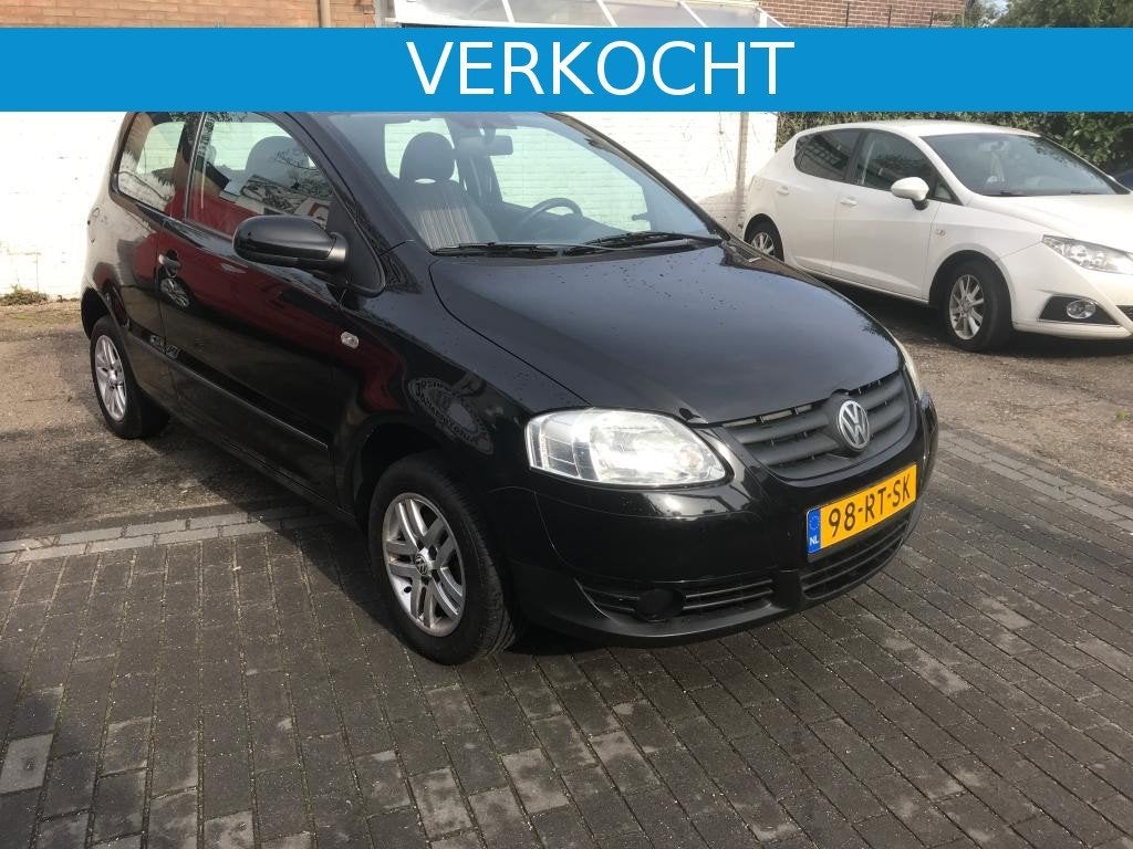 Volkswagen FOX FOX; 55 KW, Auto's, Volkswagen, Voorwielaandrijving, Zwart, 4 cilinders, 4 stoelen