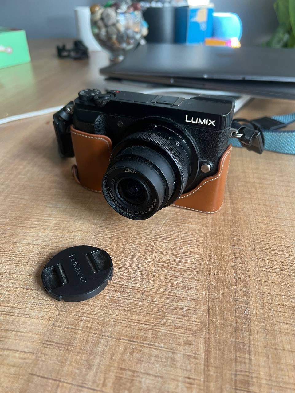 Panasonic Lumix GX80 + 12-32mm + adapter + accessoires, Audio, Tv en Foto, Gebruikt, Panasonic, 16 megapixels, Ophalen of Verzenden