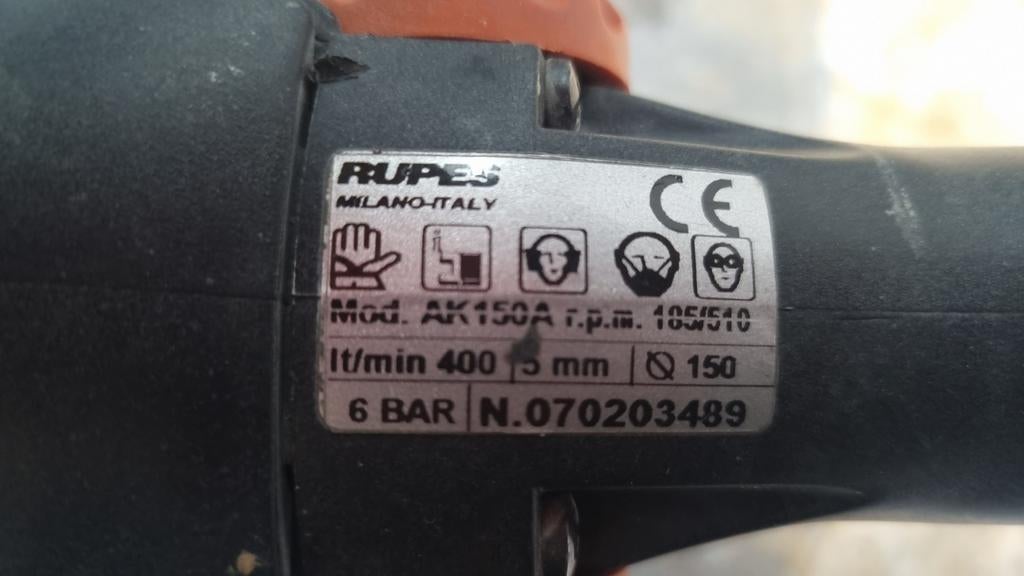 Rupes Schuurmachine - AK150A - Gebruikt, Ophalen, Gebruikt, Excentrische schuurmachine