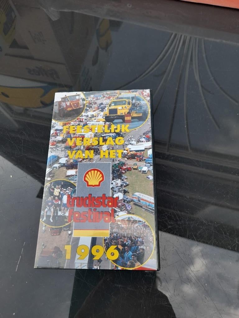 Videoband vhs truckstar festival 1996, Cd's en Dvd's, Alle leeftijden, Ophalen, Zo goed als nieuw, Tv-serie of Tv-programma