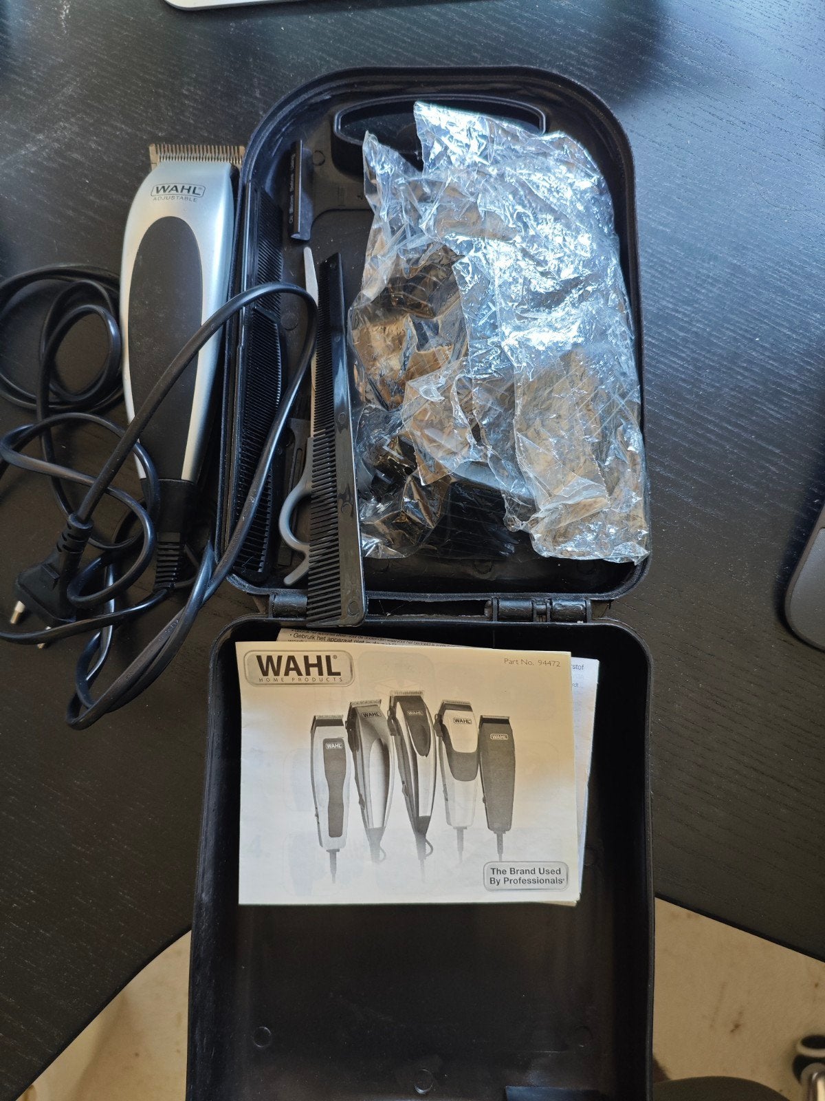 Wahl Tondeuse Set met Accessoires, Ophalen, Gebruikt, Scheren en Epileren