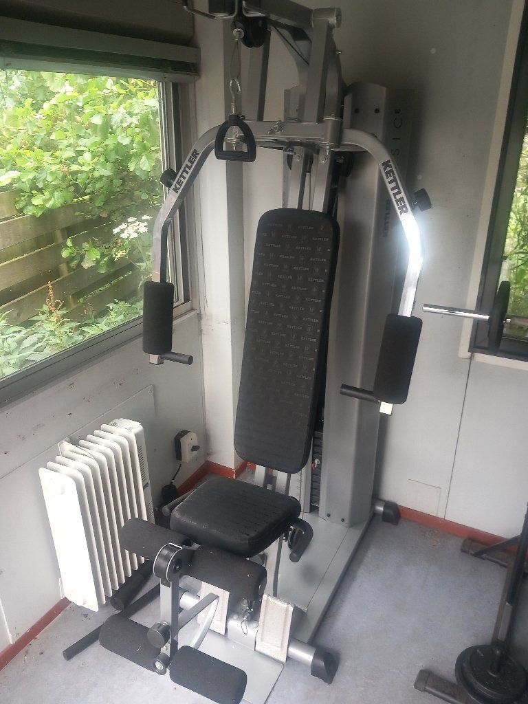 Kettler krachtstation, Ophalen, Gebruikt, Metaal, Krachtstation