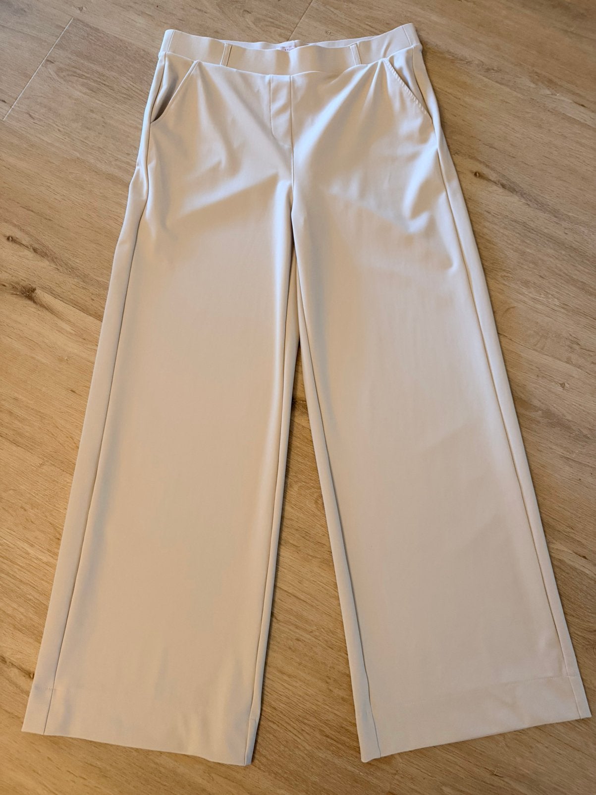 Studio Anneloes broek Lexie kleur Kit, Kleding | Dames, Broeken en Pantalons, Verzenden, Beige, Maat 46/48 (XL) of groter, Nieuw