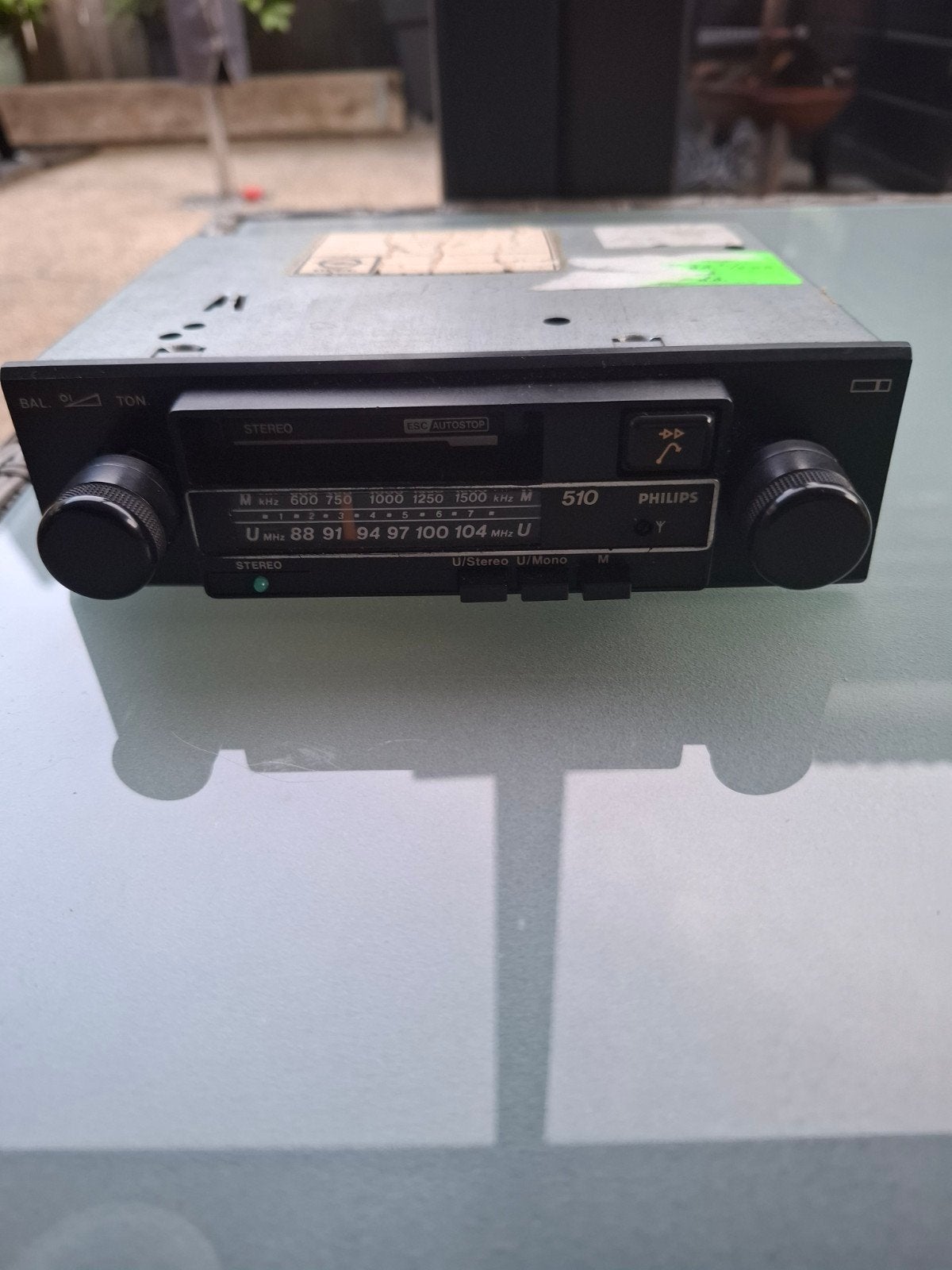 Philips 510 Autoradio Cassettespeler voor Opel, Auto diversen, Autoradio's, Ophalen of Verzenden, Gebruikt