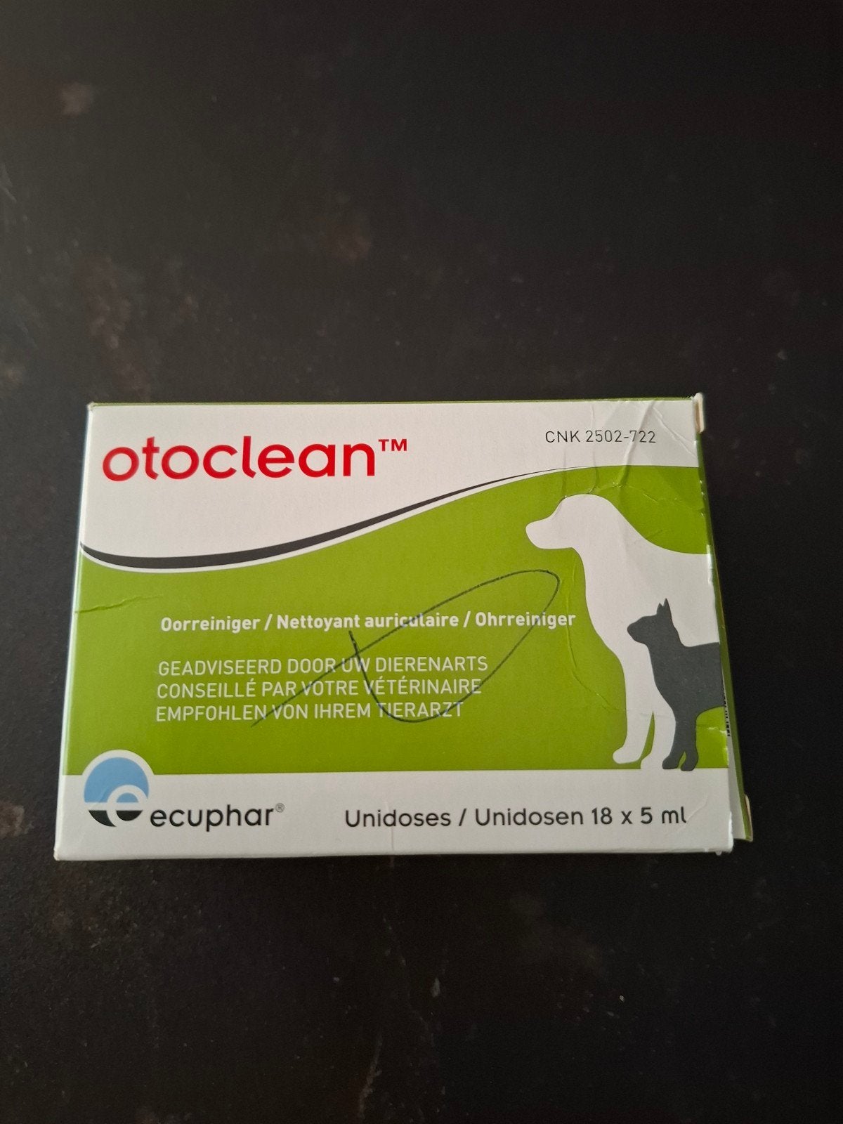 Otoclean ooreiniger 8 pipets, Ophalen of Verzenden, Hond