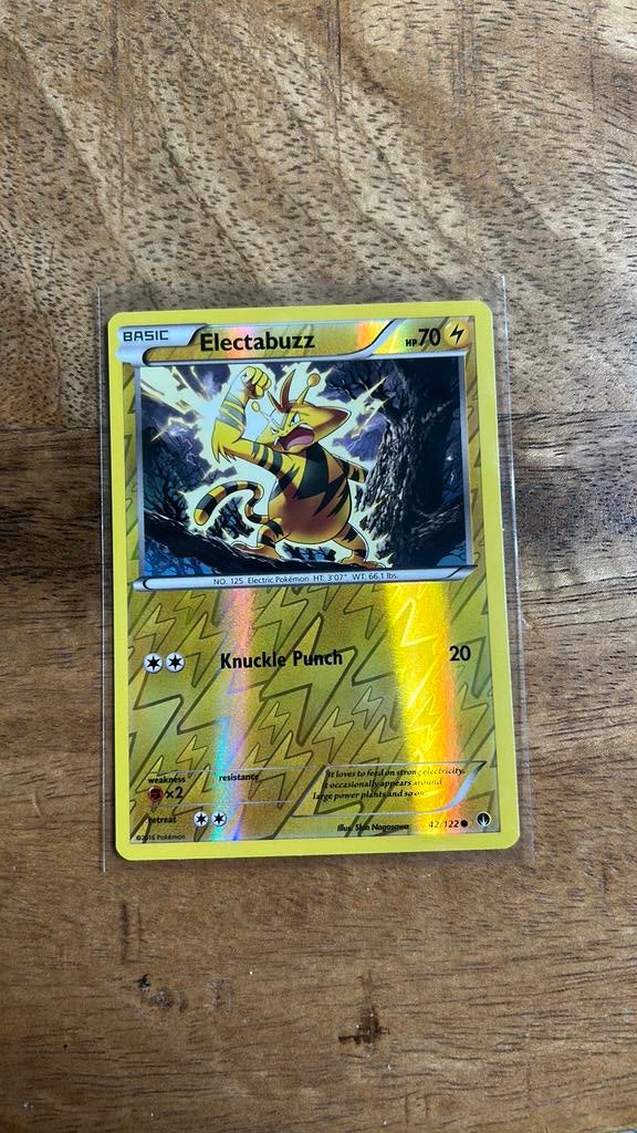 Electabuzz reverse - 42/122, Ophalen of Verzenden, Zo goed als nieuw