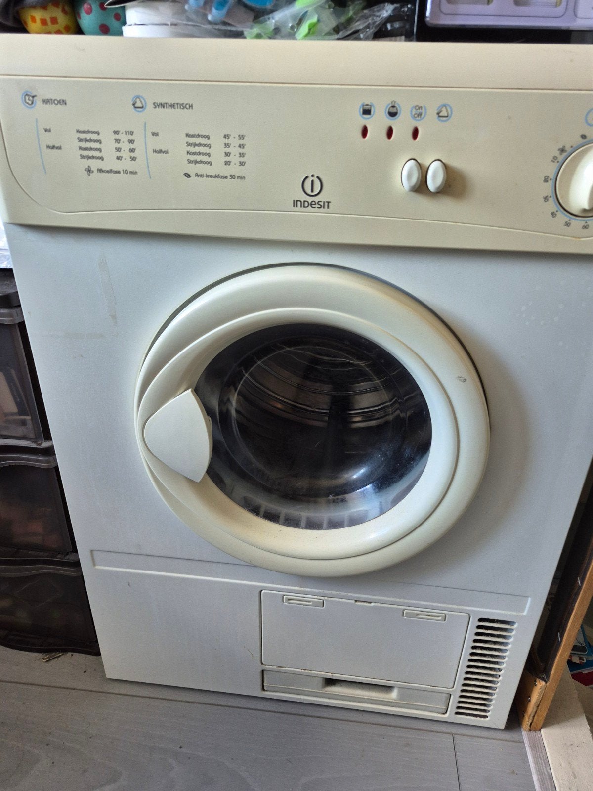 Condensdroger van Indesit, Ophalen of Verzenden, Gebruikt, Condens, 85 tot 90 cm