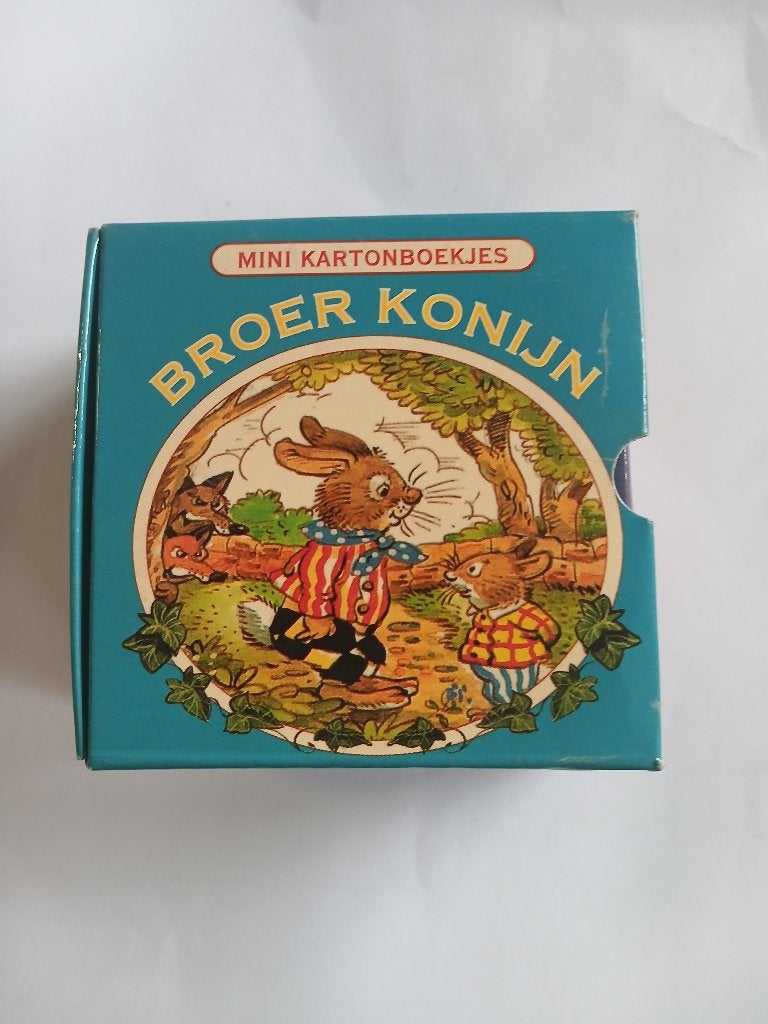 Mini Kartonboekjes Broer Konijn - Set van 5 Nieuwe boekj(klk, Boeken, Onbekend, Verzenden, Jongen of Meisje, Zo goed als nieuw