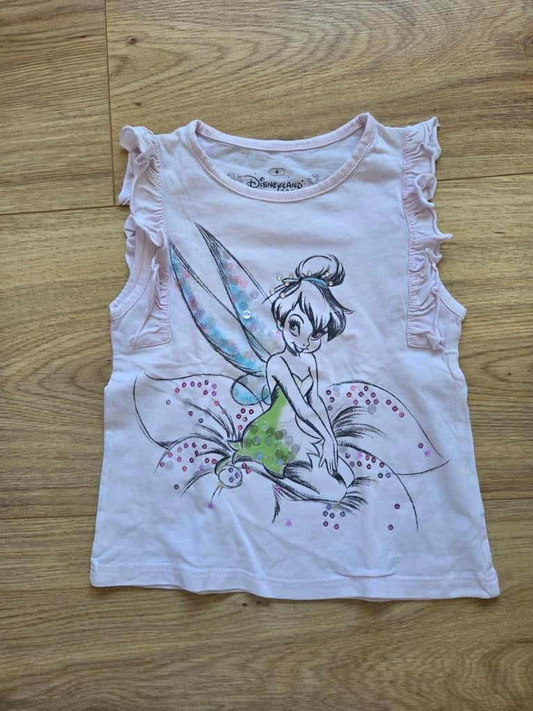 Tshirt Disneyland parijs, maat 4, Disney, Meisje, Ophalen of Verzenden, Zo goed als nieuw