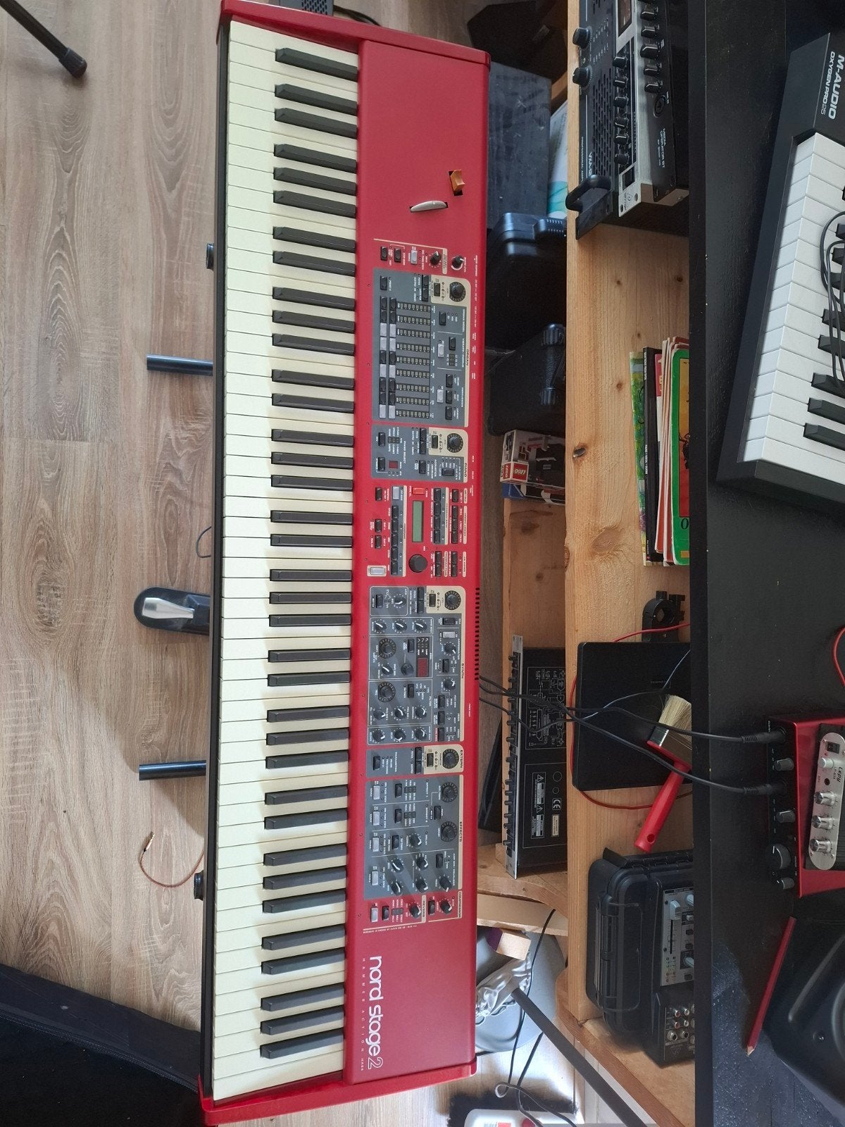 Clavia Nord Stage 2 HA 88 - Uitstekende conditie, 88 toetsen, Zo goed als nieuw, Midi-aansluiting, Ophalen
