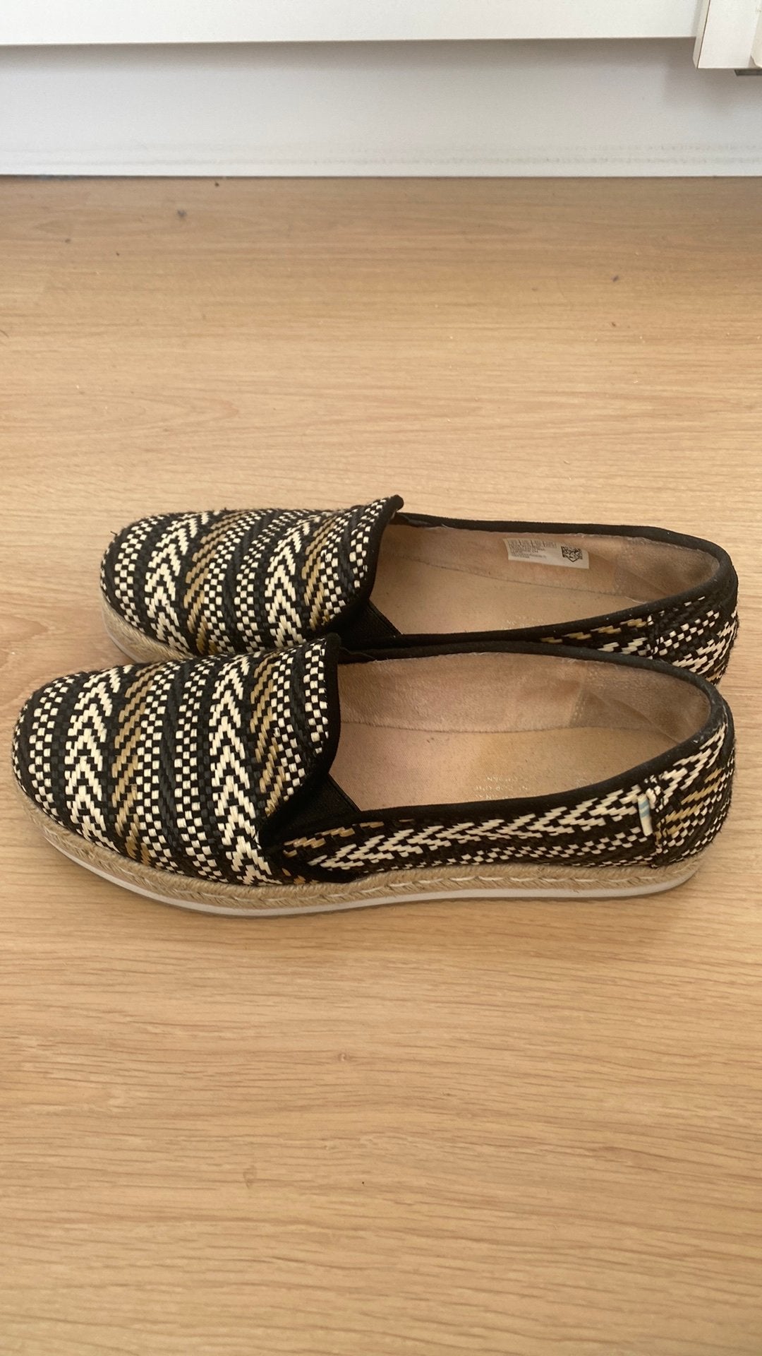Toms espadrilles maat 39, Ophalen of Verzenden, Zo goed als nieuw, Jongen of Meisje, Laarzen