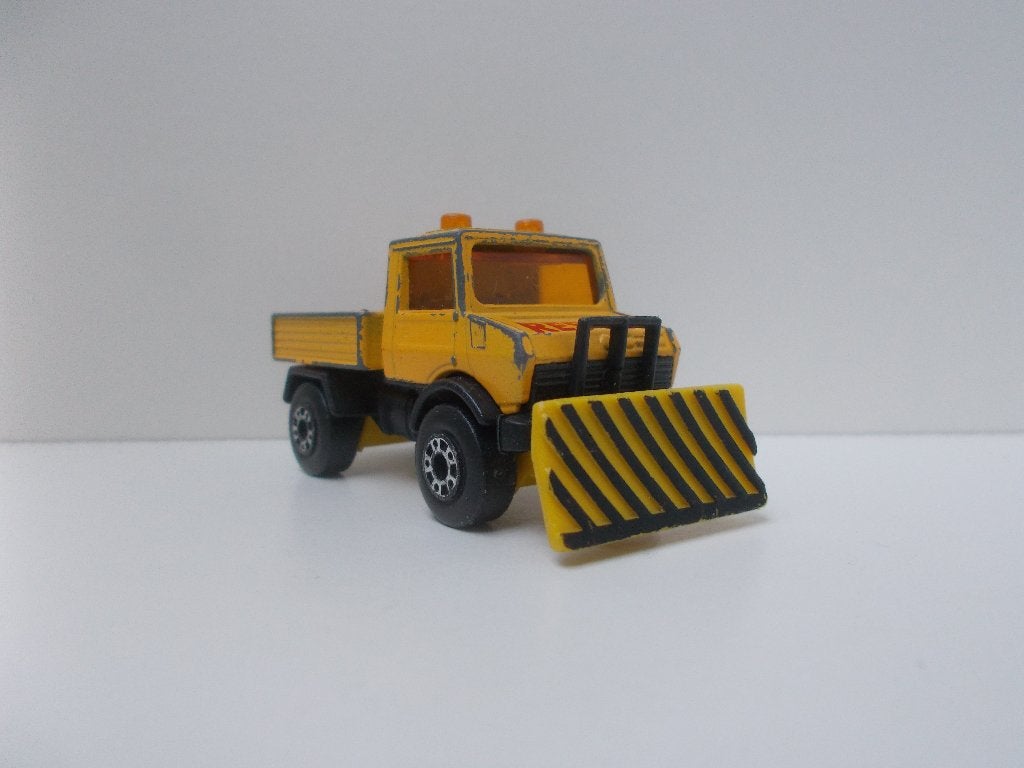 6546 Mercedes-Benz Unimog Matchbox, Ophalen of Verzenden, Gebruikt, Bus of Vrachtwagen
