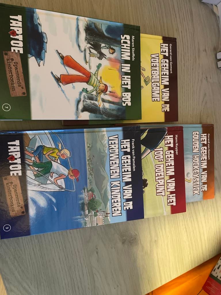 Taptoe spannende kinderboeken, Ophalen of Verzenden, Gelezen, Fictie algemeen