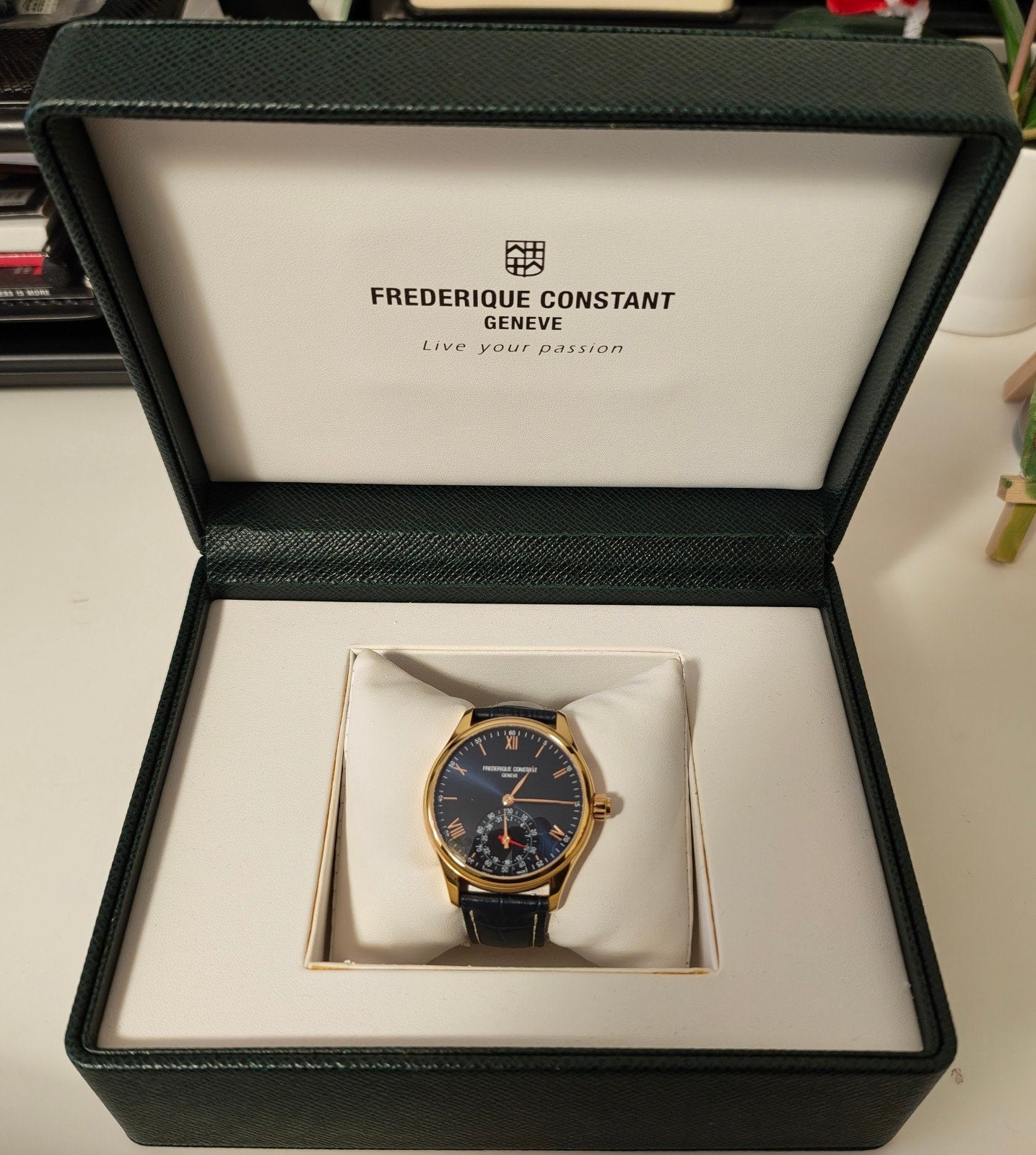 Frederique Constant Horological horloge, Ophalen of Verzenden, Zo goed als nieuw, Overige merken