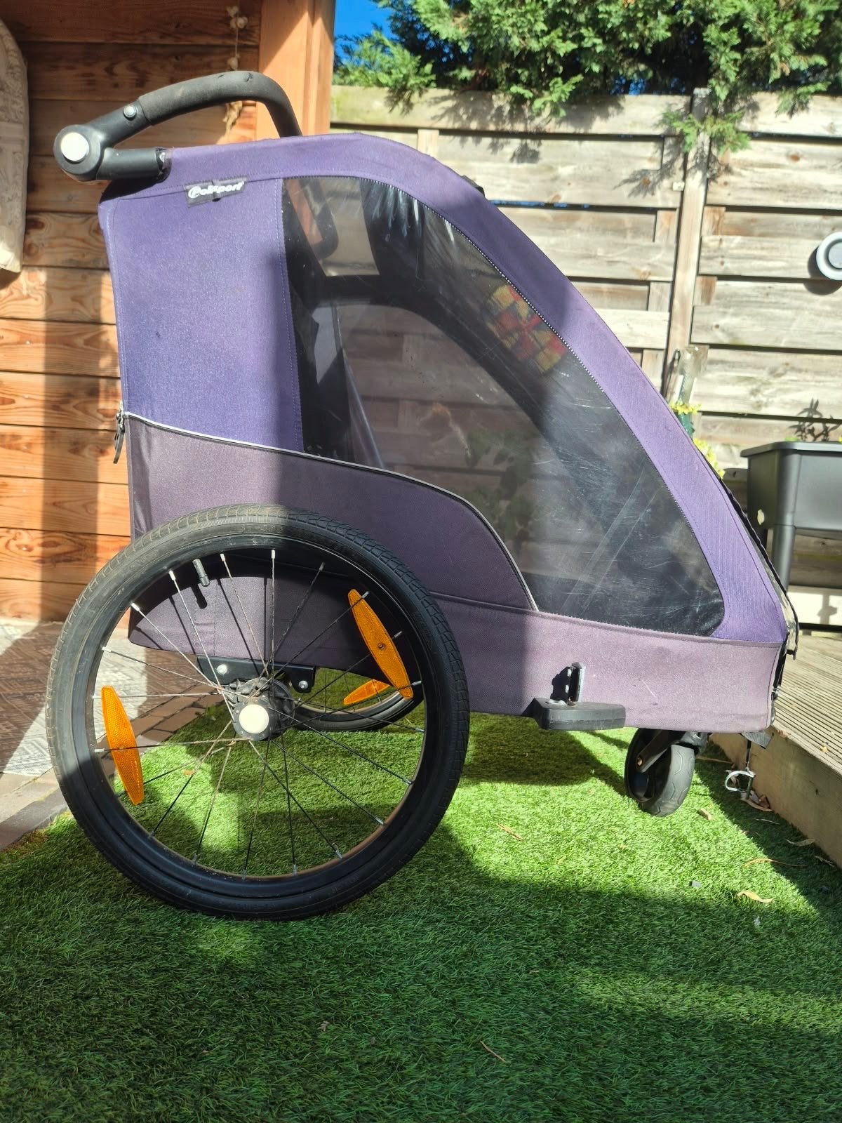Polisport fietskar, Ophalen of Verzenden, Gebruikt, Kinderkar, 40 tot 60 kg