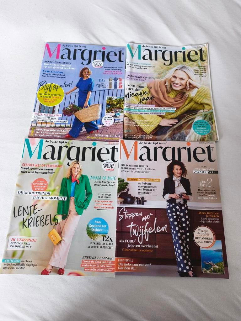 Margriet tijdschriften 2026 mag per stuk, Boeken, Ophalen of Verzenden, Zo goed als nieuw, Damesbladen