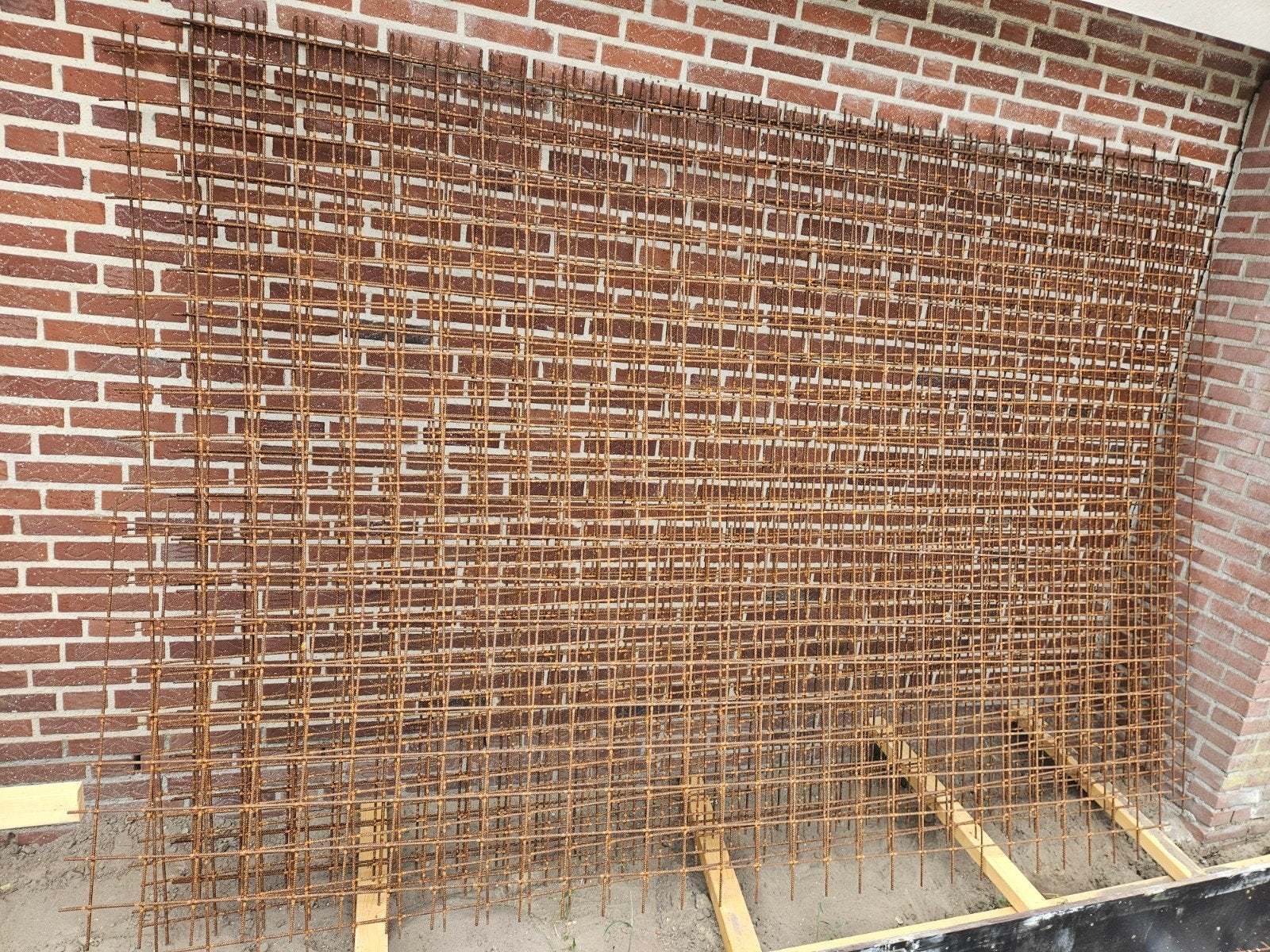 Betonnetten, Ophalen
