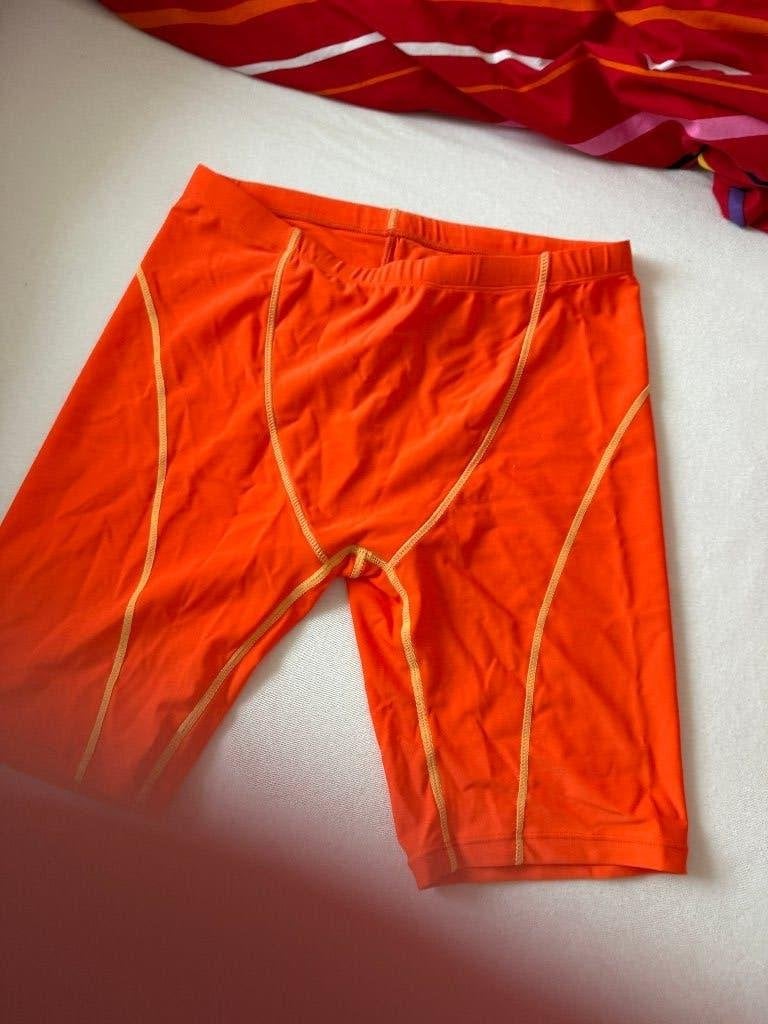 swim jammer, zwembroek, oranje, maat M, Ophalen of Verzenden, Maat 48/50 (M), Oranje, Zwemslip